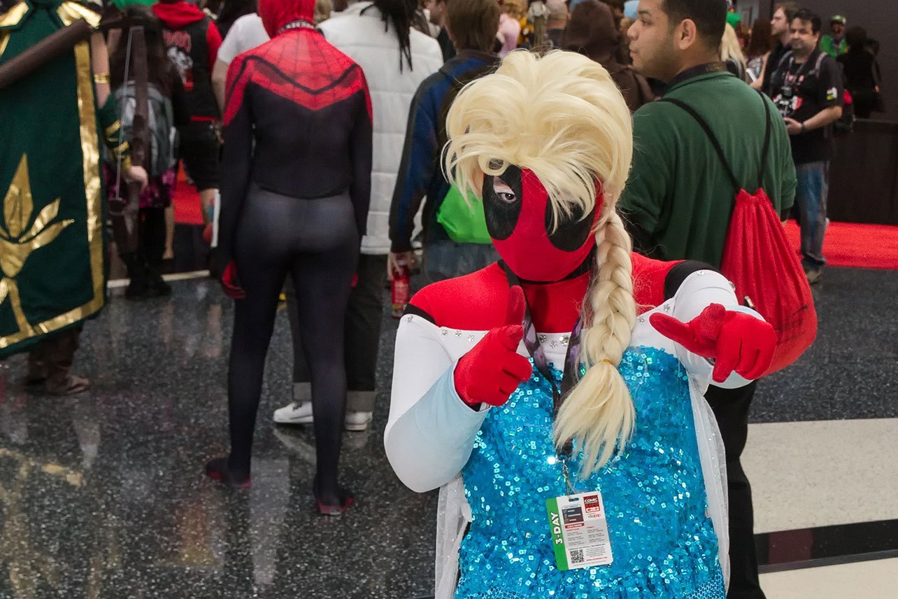 The Sound of Chimichangas  Deadpool, Deadpool cosplay, Marvel memes