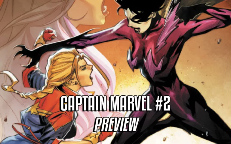 Captain Marvel #2 preview header