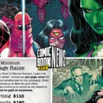 comic book club news november 22 2023 gang war elvira h.p. lovecraft page rates