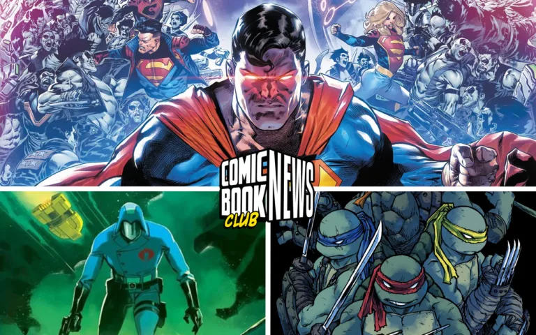 Comic Book Club News January 17 2024 superman cobra commander teenage mutant ninja turtles