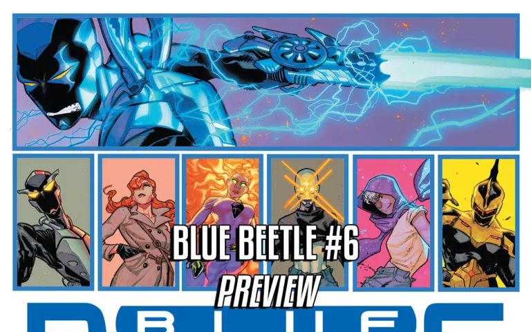 Blue Beetle #6 preview