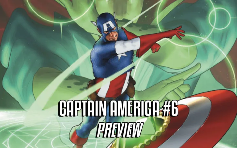 Captain America #6 preview