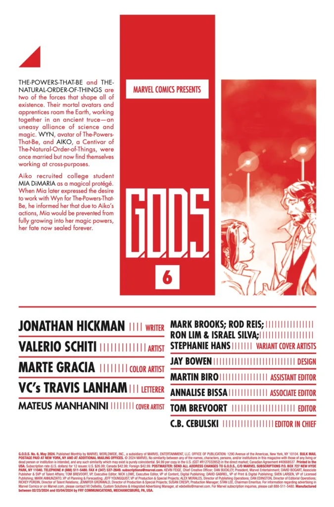 GODS #6 page 2