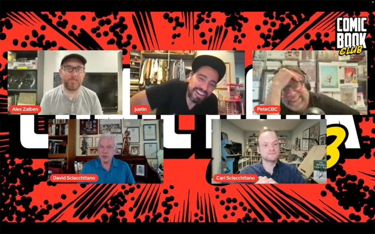 Comic Book Club: Carl Sciacchitano, David Sciacchitano, And Josh Hicks