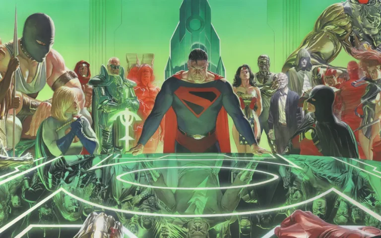 Alex Ross Kingdom Come SDCC 2024 Booth crop
