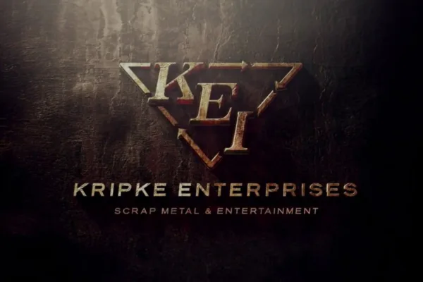 KEI Kripke Enterprises Logo Scrap Metal and Entertainment