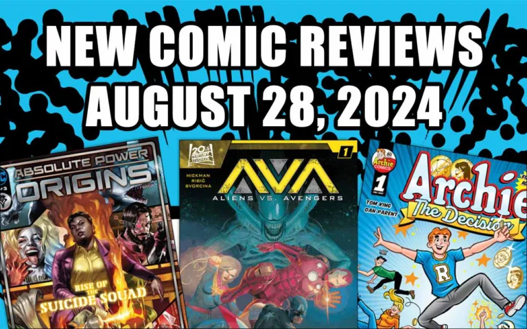 new comic book reviews august 28 2024