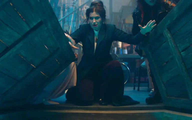 Agatha Harkness (Kathryn Hahn) in Marvel Television's AGATHA ALL ALONG, exclusively on Disney+. Photo courtesy of Marvel Television. © 2024 MARVEL.