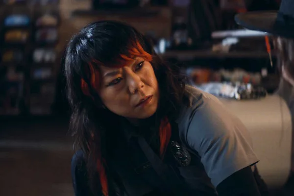 ‘Agatha All Along’s Hit Song “Ballad Of The Witches’ Road” Is More Popular Than “Candle In The Wind” (In MCU Continuity) (L-R): Alice Wu-Gulliver (Ali Ahn) and Agatha Harkness (Kathryn Hahn) in Marvel Television's AGATHA ALL ALONG, exclusively on Disney+. Photo courtesy of Marvel Television. © 2024 MARVEL.