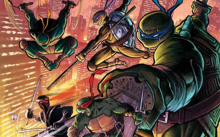TEENAGE MUTANT NINJA TURTLES #6 cover art by Juan Ferreyra cropped