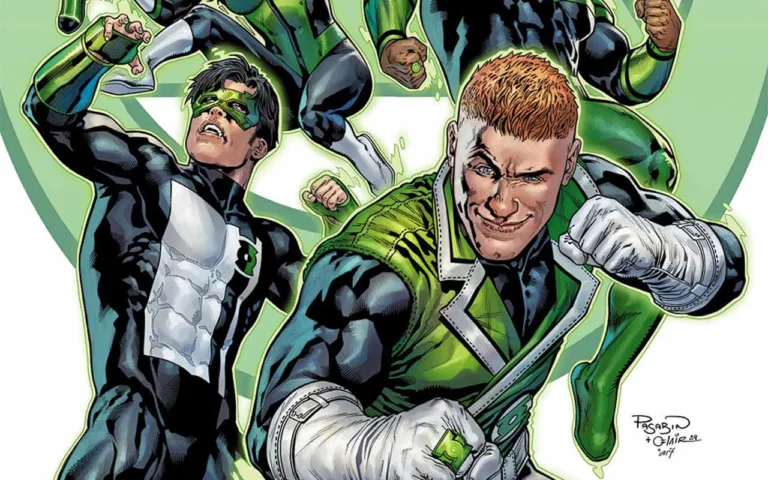 Green Lantern Corps #1 crop
