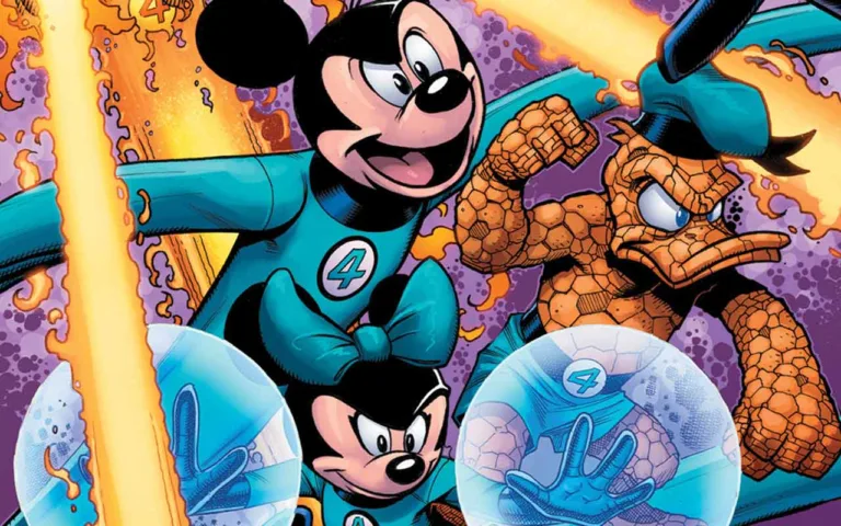What If...? Mickey And Friends Became The Fantastic Four #1 cover crop