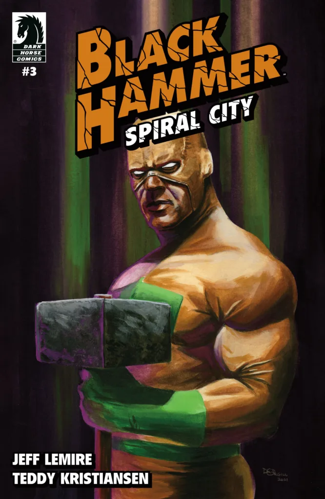 Black Hammer: Spiral City #3 cover