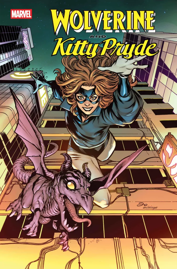 Wolverine and Kitty Pryde cover