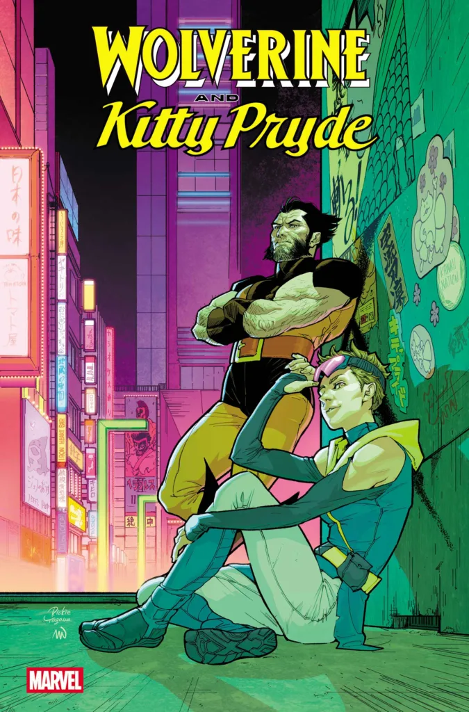 Wolverine and Kitty Pryde cover