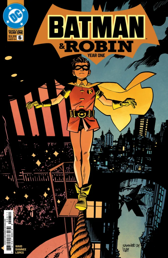 Batman and Robin: Year One #6 cover