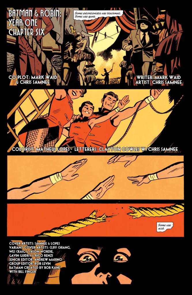 Batman and Robin: Year One #6 page 2