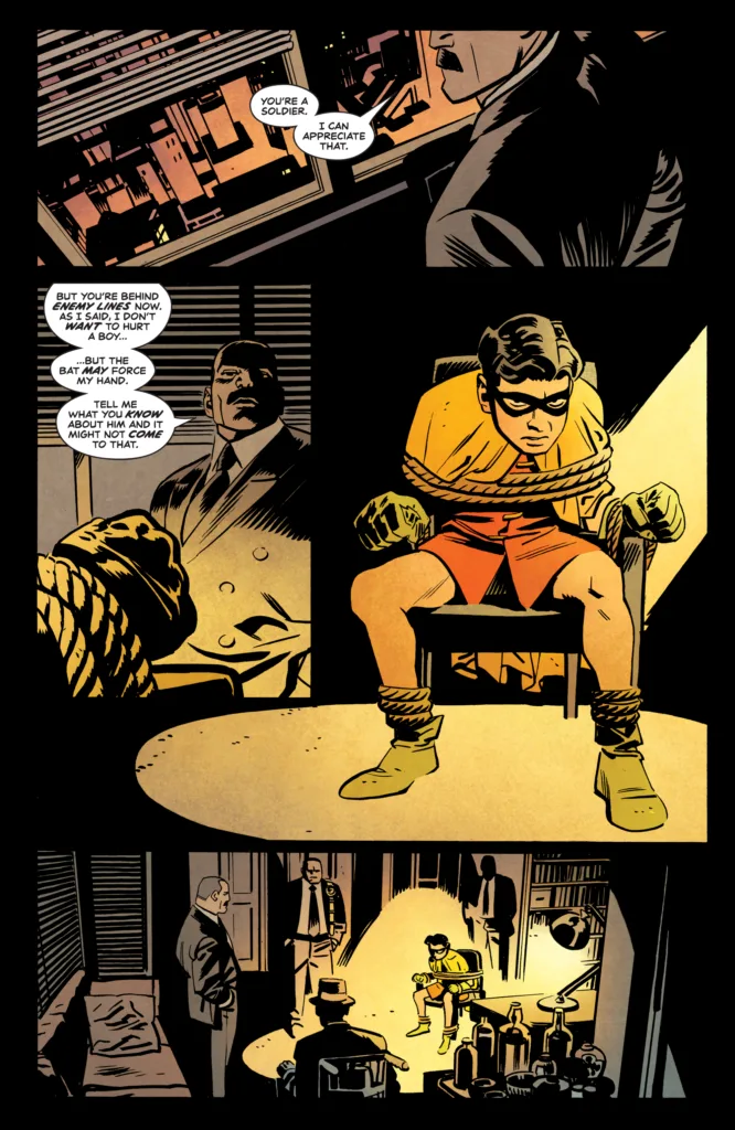 Batman and Robin: Year One #6 page 5