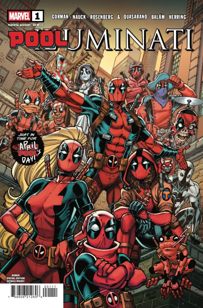Pooluminati #1 cover