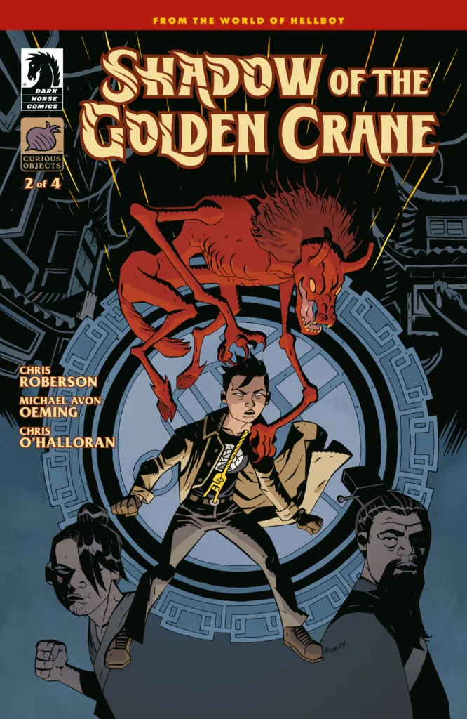 Shadow of the Golden Crane #2 cover