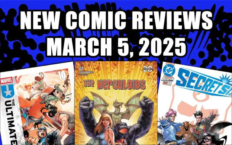 new comic book reviews march 5 2025