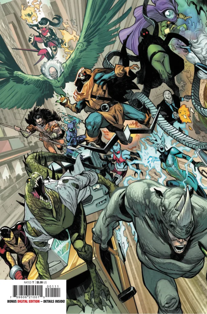 The Amazing Spider-Man #1 cover