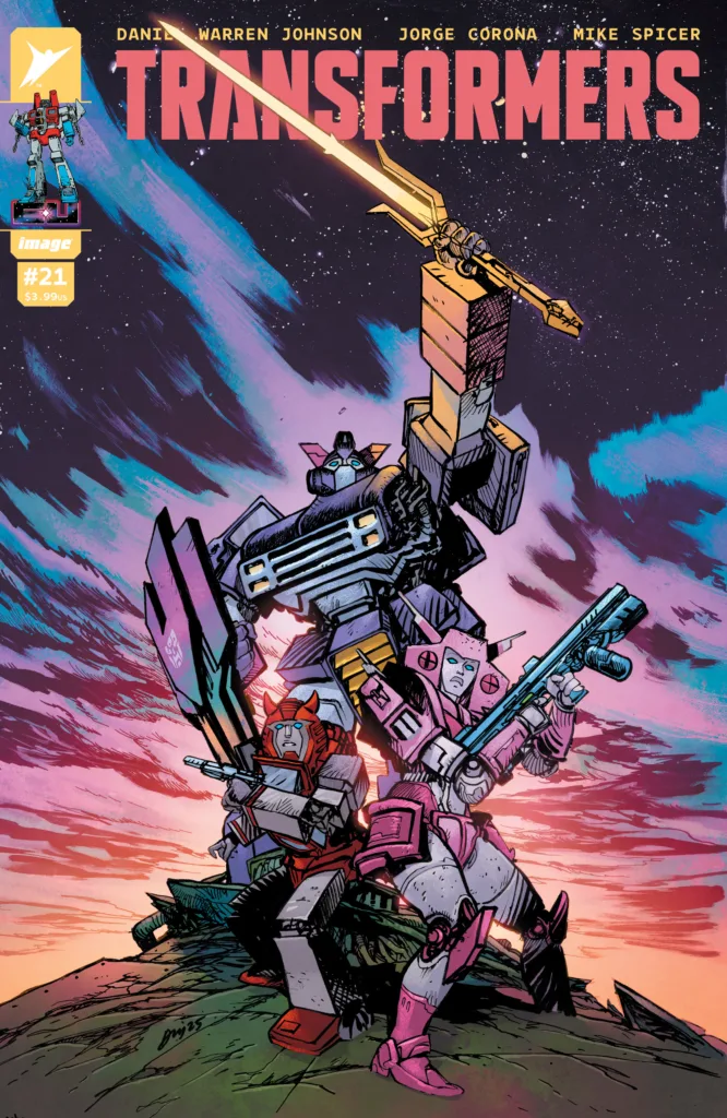 Skybound Preview: Transformers #21 cover