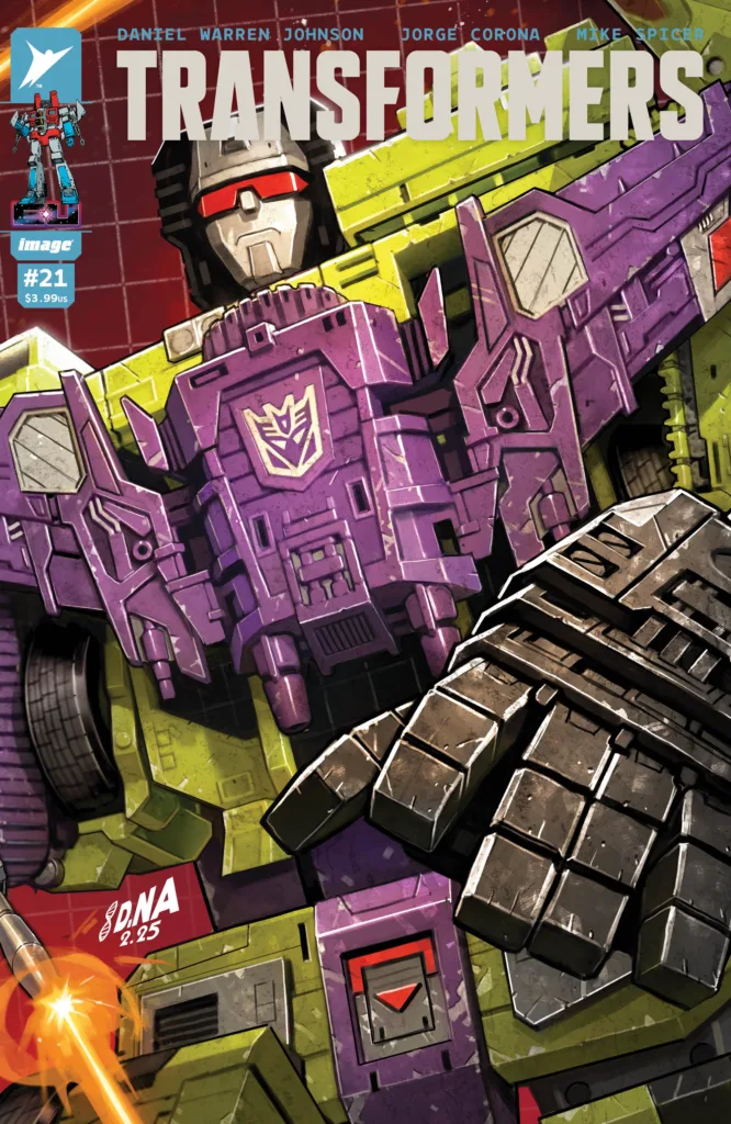 Skybound Preview: Transformers #21 cover