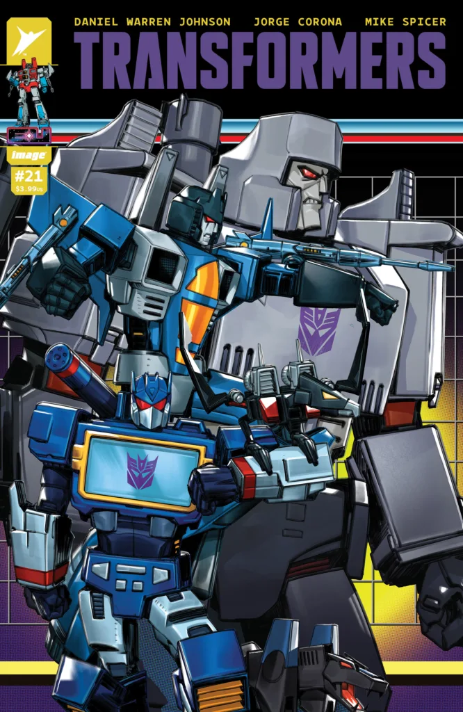 Skybound Preview: Transformers #21 cover
