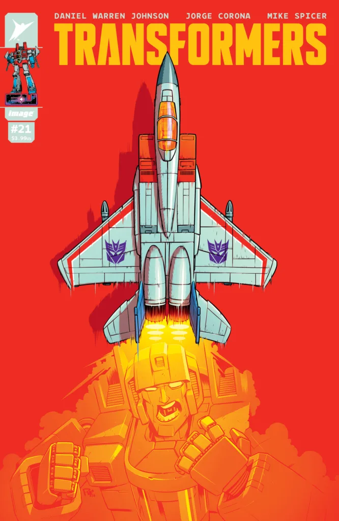 Skybound Preview: Transformers #21 cover