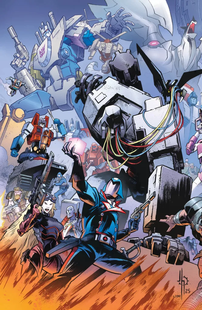 Skybound Preview: Transformers #21 cover