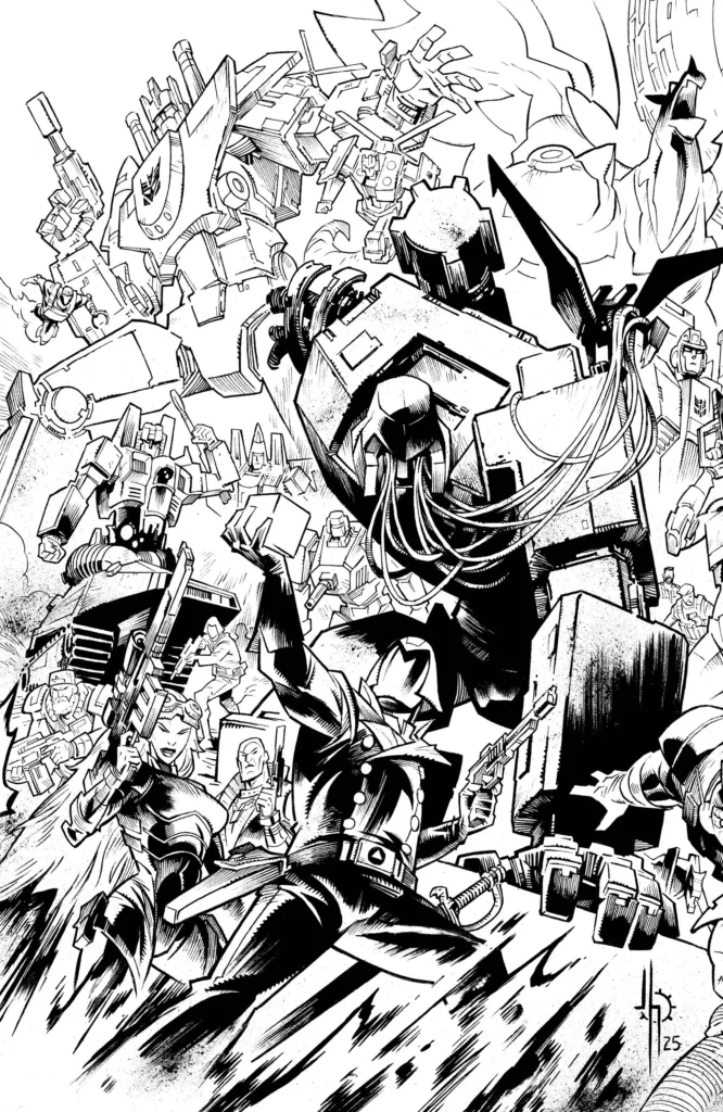 Skybound Preview: Transformers #21 cover