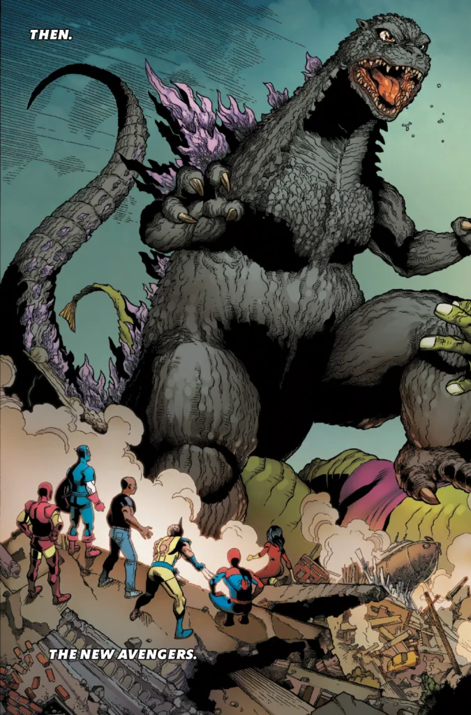 Godzilla Vs. Avengers #1 page 3