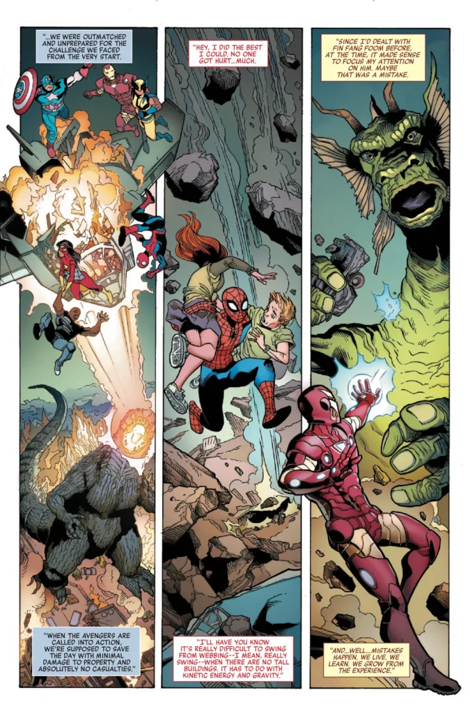 Godzilla Vs. Avengers #1 page 5