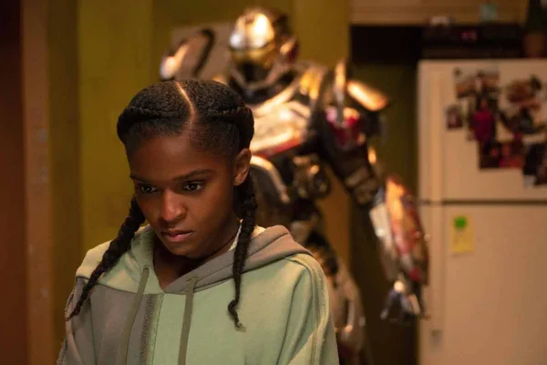 Ironheart/Riri Williams (Dominique Thorne) in Marvel Television's IRONHEART. Photo by Jalen Marlowe. © 2024 MARVEL. All Rights Reserved.