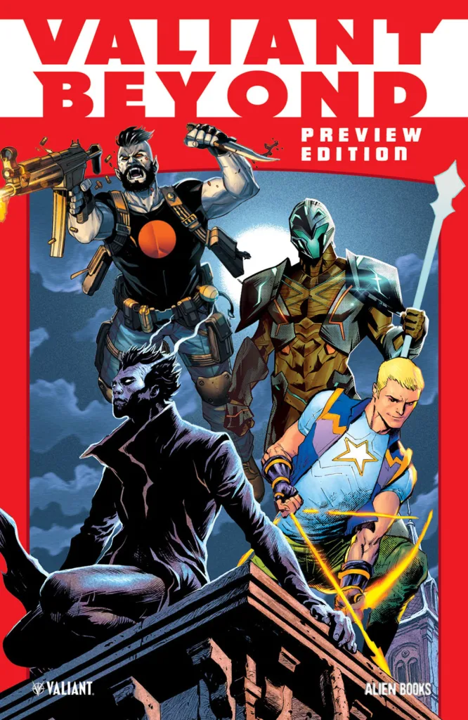 Valiant Beyond Preview Edition ashcan cover