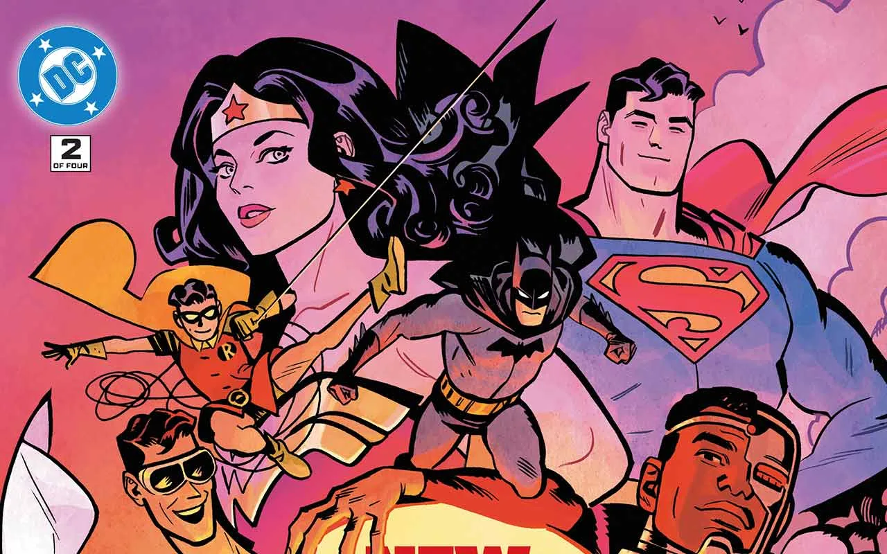 New History Of The DC Universe #2 crop
