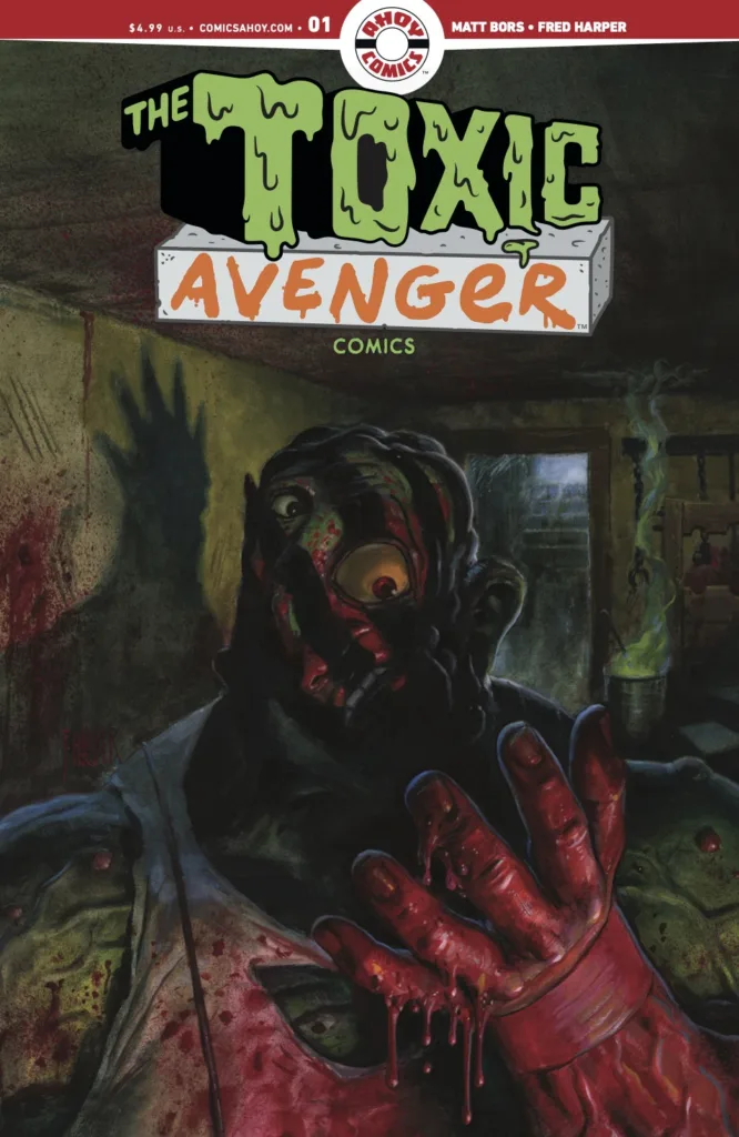 The Toxic Avenger Comics #1 cover