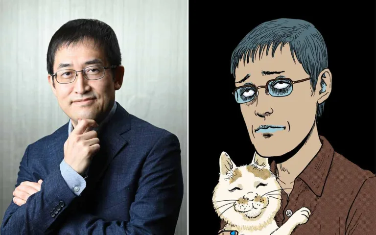 Junji Ito, photo © Asahi Shimbun Publications Inc.