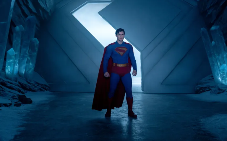 DAVID CORENSWET as Superman in DC Studios’ and Warner Bros. Pictures’ “SUPERMAN,” a Warner Bros. Pictures release.