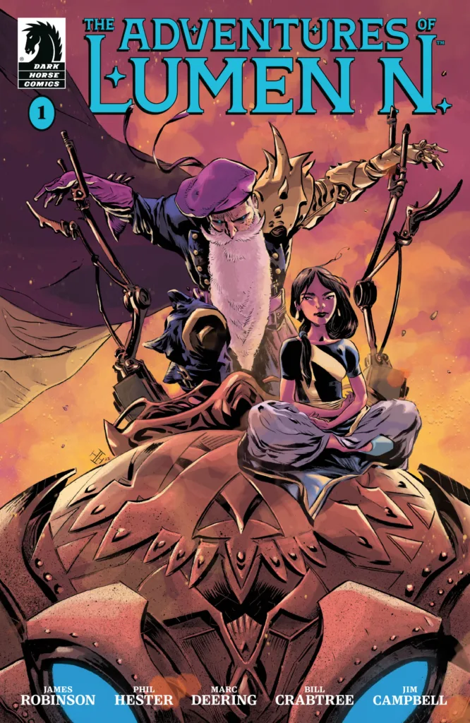 The Adventures of Lumen N. #1 cover