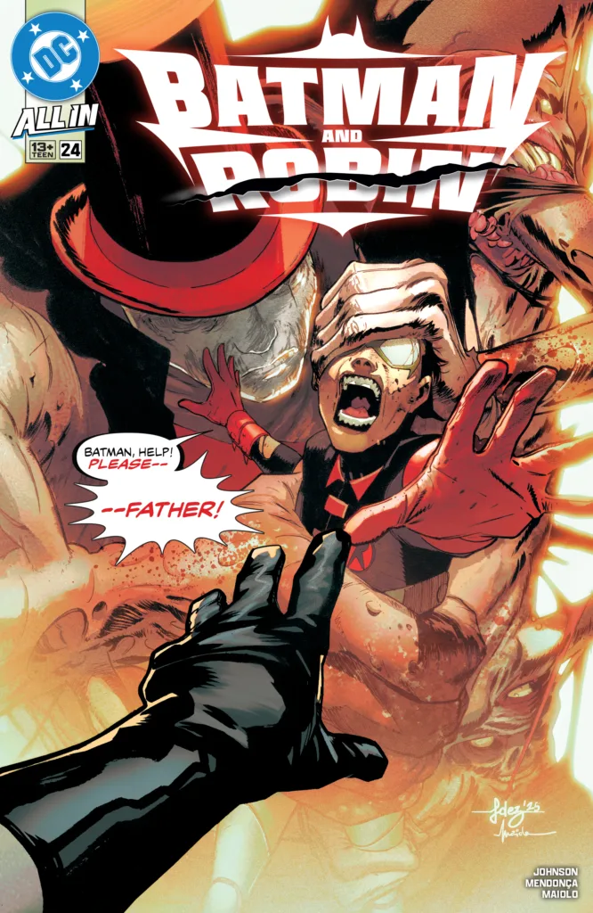 Batman And Robin #24 cover