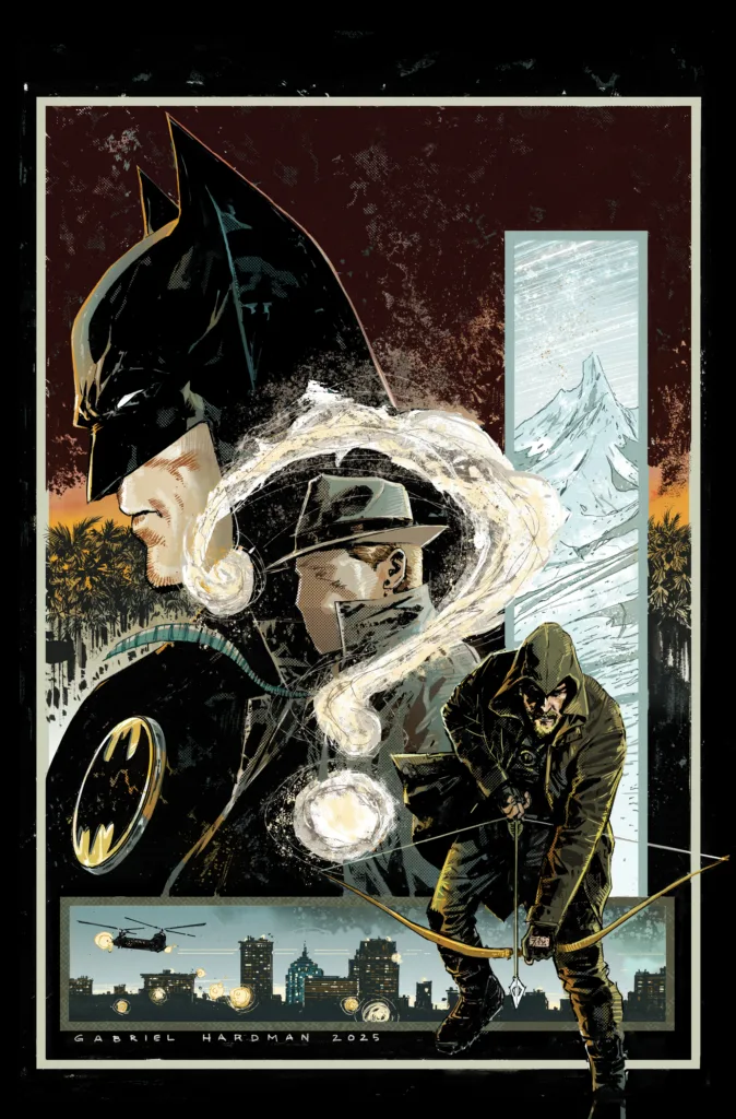Batman/Green Arrow/The Question: Arcadia #1 cover