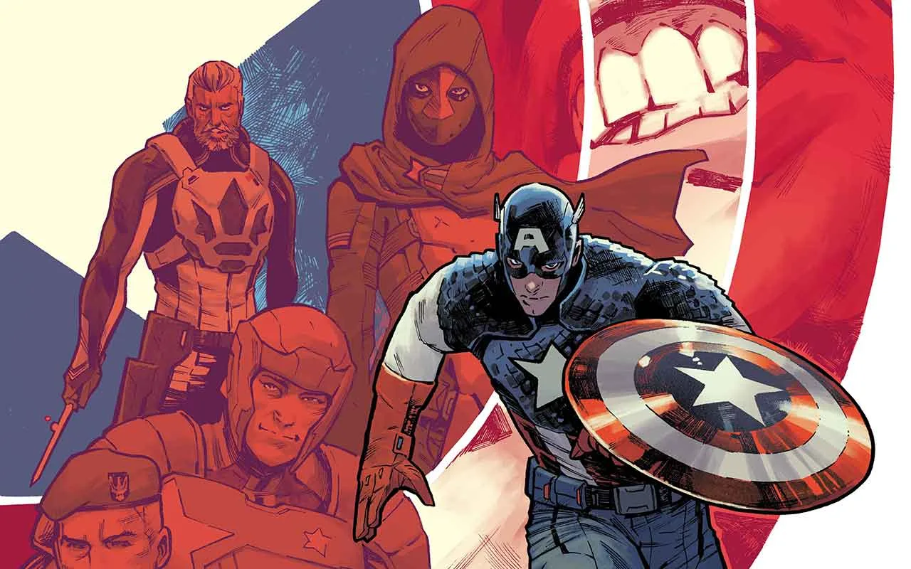 Captain America #6 cover crop
