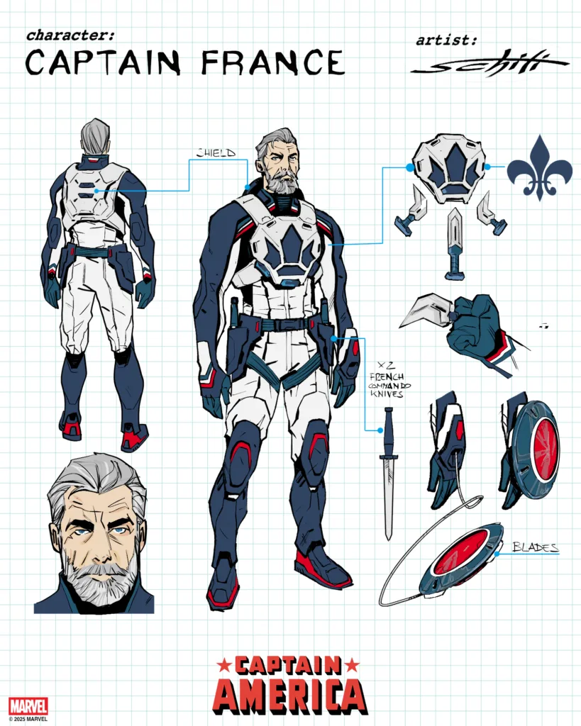 CAPTAIN AMERICA #6 Captain France