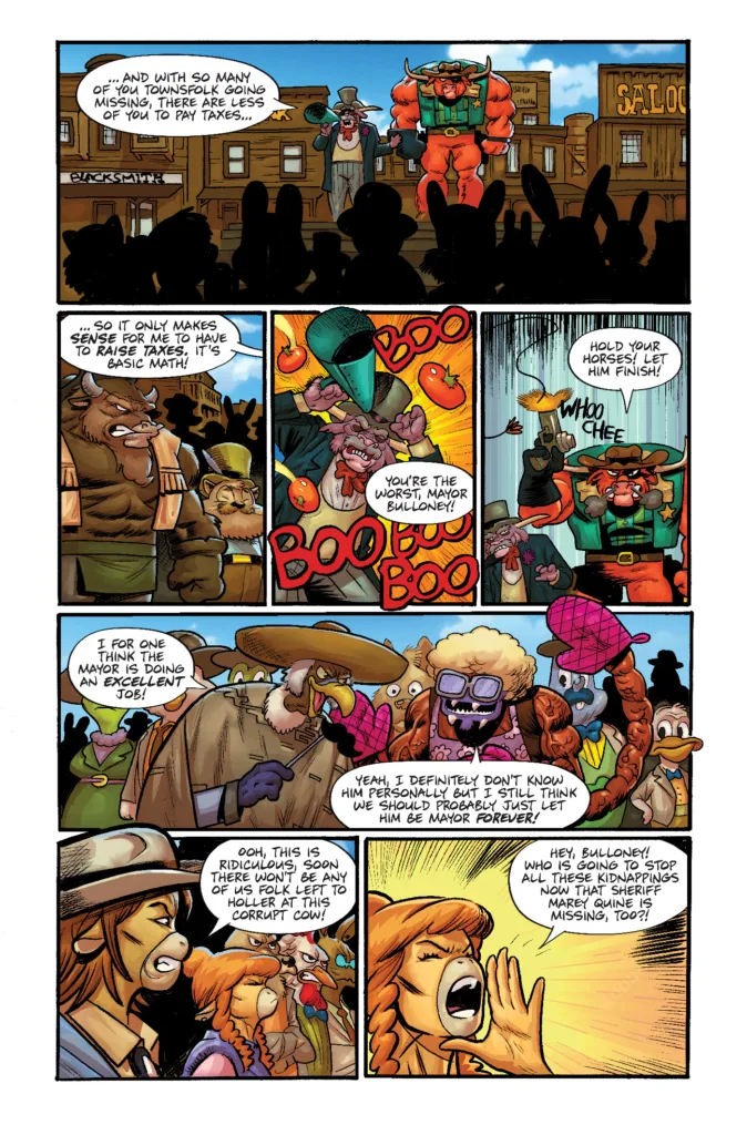 Wild West C.O.W.-Boys Of Moo Mesa #1 page 10