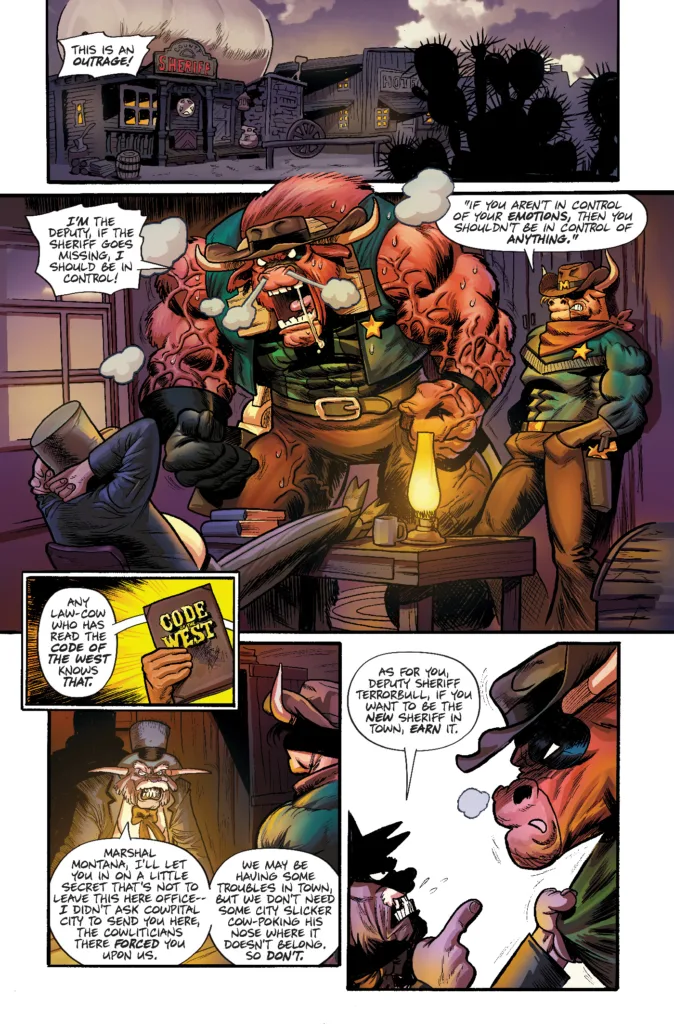 Wild West C.O.W.-Boys Of Moo Mesa #1 page 12