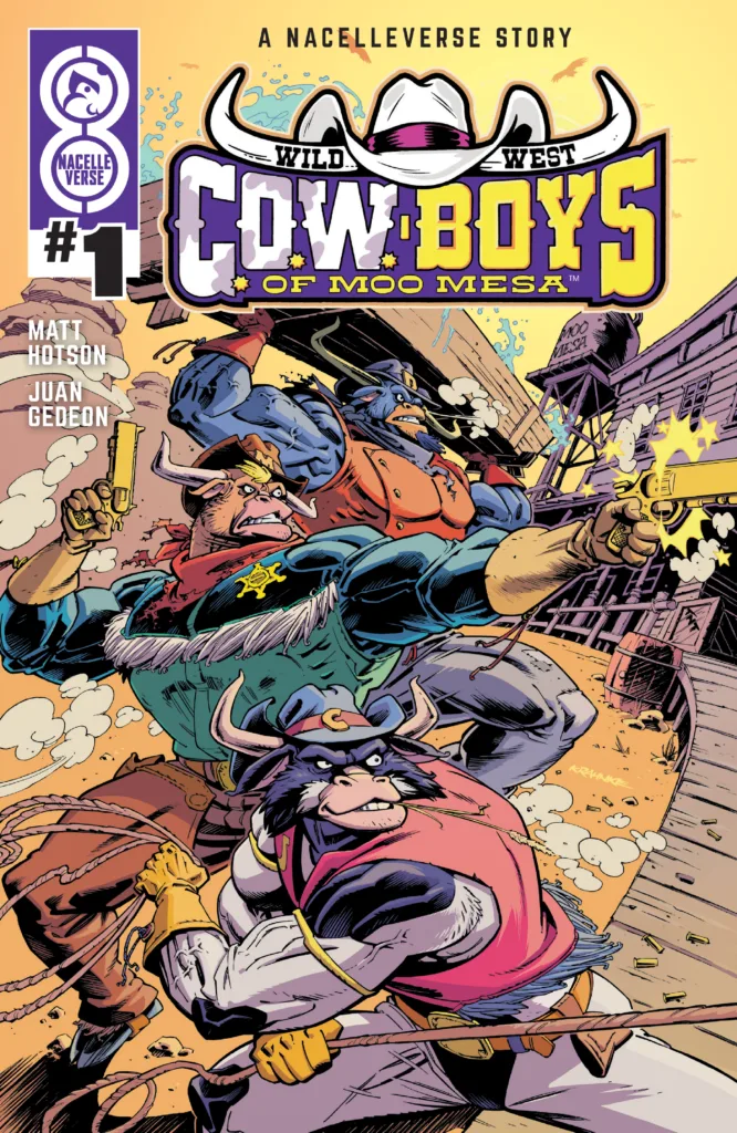 Wild West C.O.W.-Boys Of Moo Mesa #1 cover