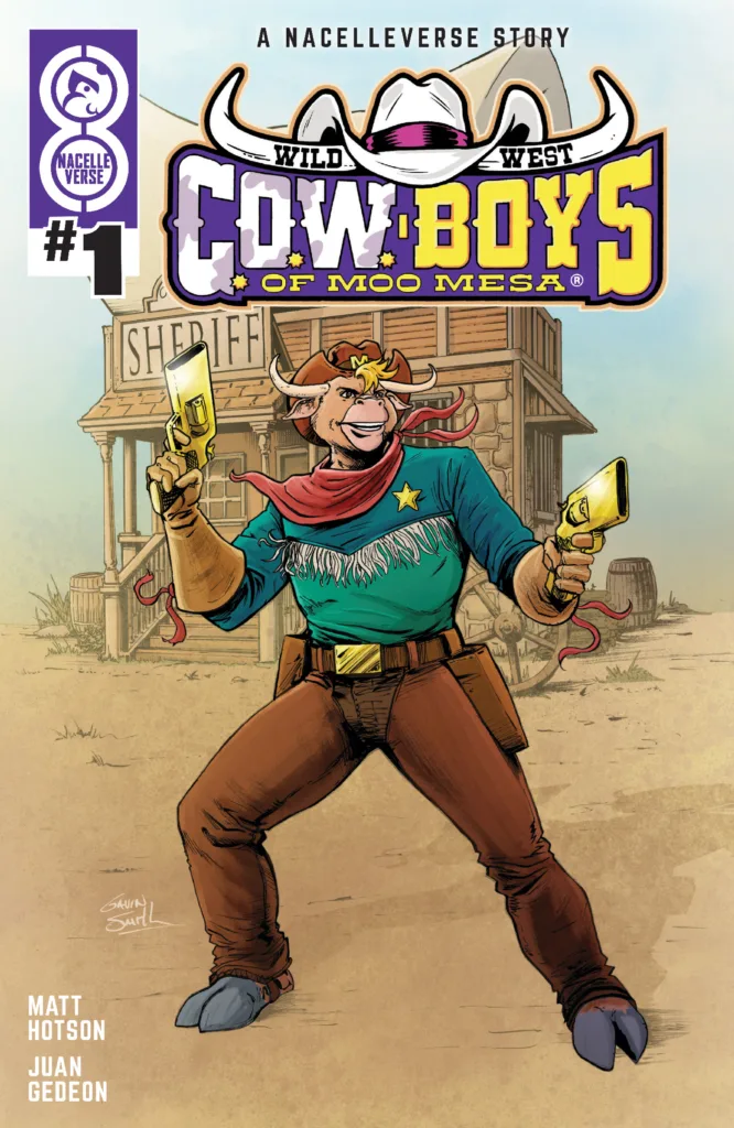 Wild West C.O.W.-Boys Of Moo Mesa #1 cover