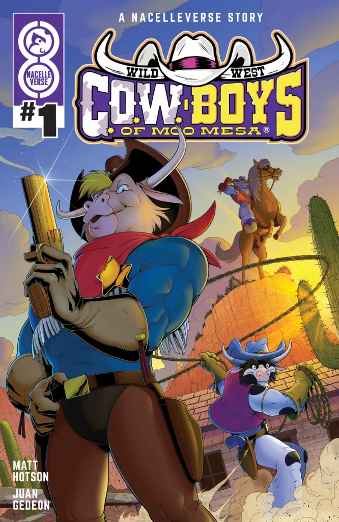 Wild West C.O.W.-Boys Of Moo Mesa #1 cover